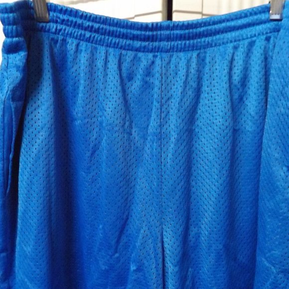 BRIGHT BLUE ATHLETIC SHORTS, 40/42, UNISEX - Picture 2 of 2
